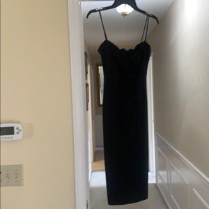 Black Nicole Miller cocktail dress LBD